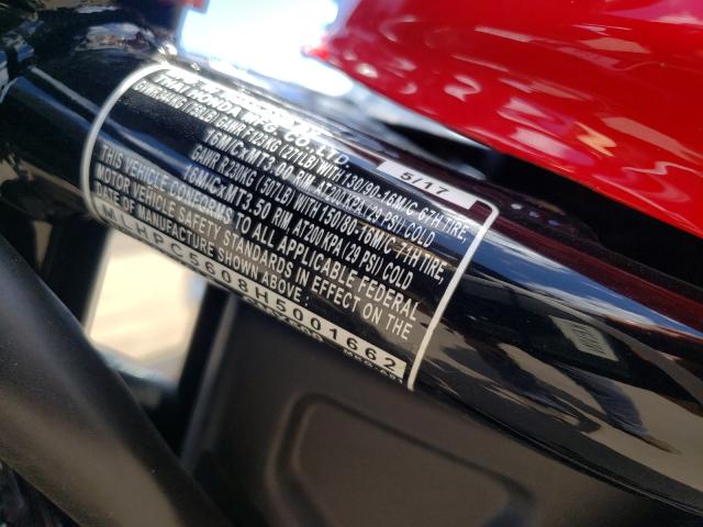 2017 HONDA CMX500 MLHPC5608H5001662