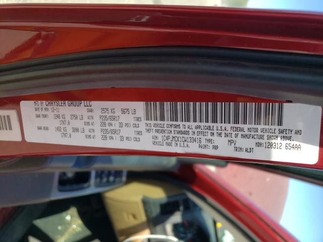 2012 JEEP LIBERTY LI 1C4PJMCK1CW133416