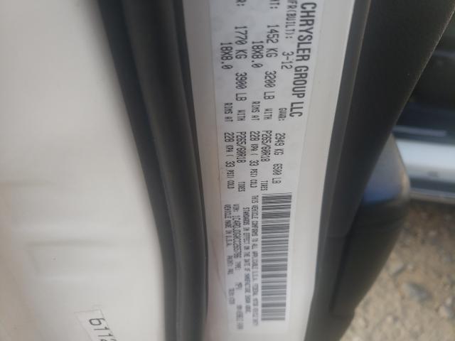 2012 DODGE DURANGO CR 1C4RDJDG0CC265786