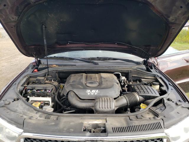 2012 DODGE DURANGO CR 1C4RDJDGXCC267089