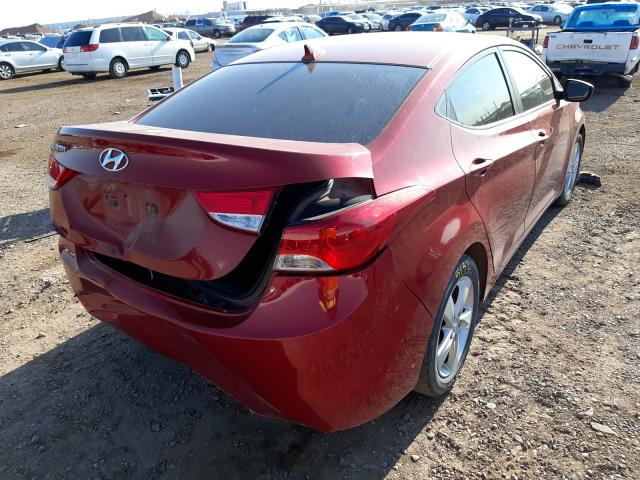 2011 HYUNDAI ELANTRA GL KMHDH4AEXBU110282