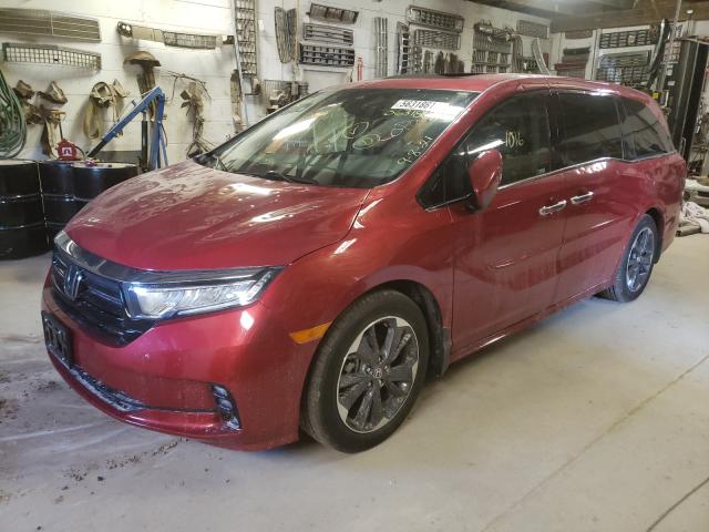 2022 HONDA ODYSSEY EL 5FNRL6H95NB003537