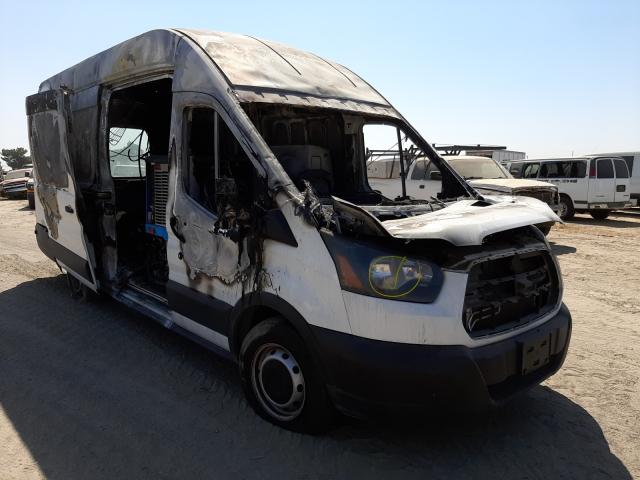 Salvage cars for sale from Copart Fresno, CA: 2019 Ford Transit T
