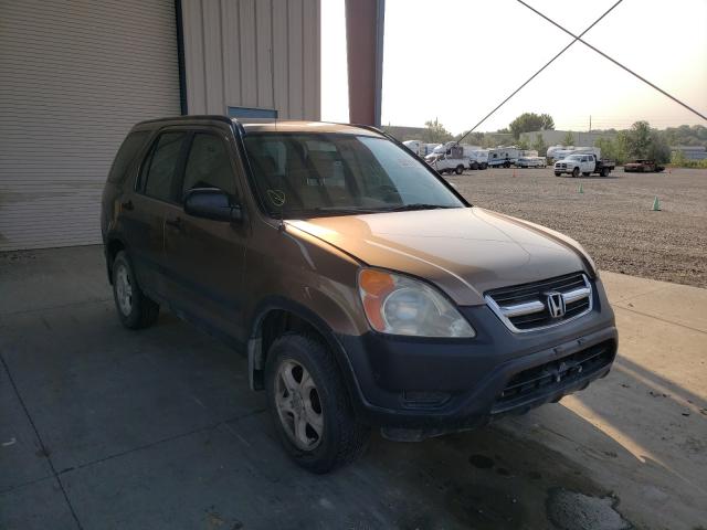 Salvage cars for sale at Billings, MT auction: 2002 Honda CR-V LX
