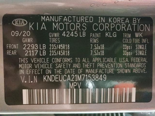 2021 KIA SELTOS S KNDEUCA21M7153849