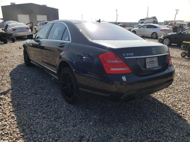 2012 MERCEDES-BENZ S 350 BLUE WDDNG8DB8CA427216