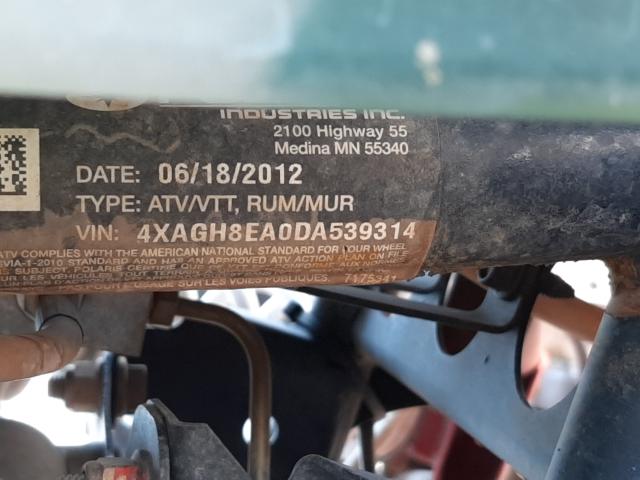 2013 POLARIS SCRAMBLER 4XAGH8EA0DA539314