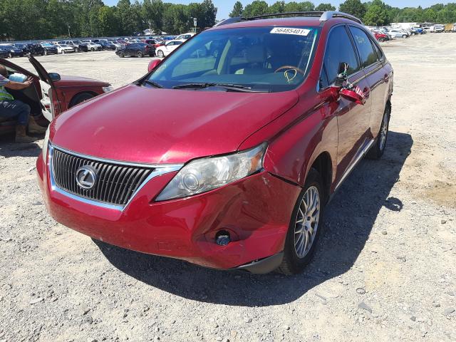 2010 LEXUS RX 350 JTJZK1BA9A2403457