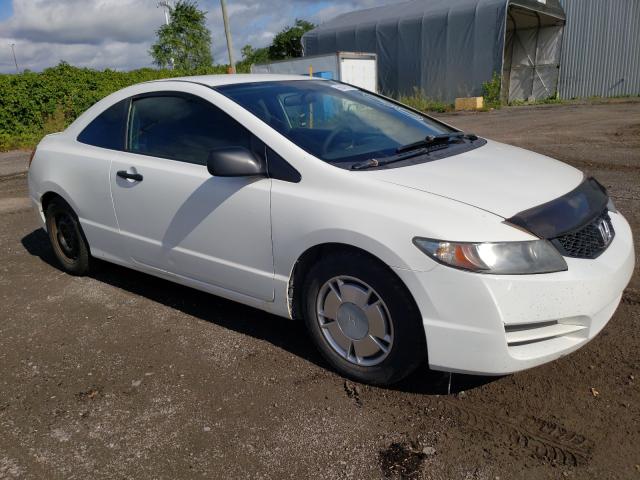 Salvage cars for sale from Copart Montreal Est, QC: 2010 Honda Civic DX-G