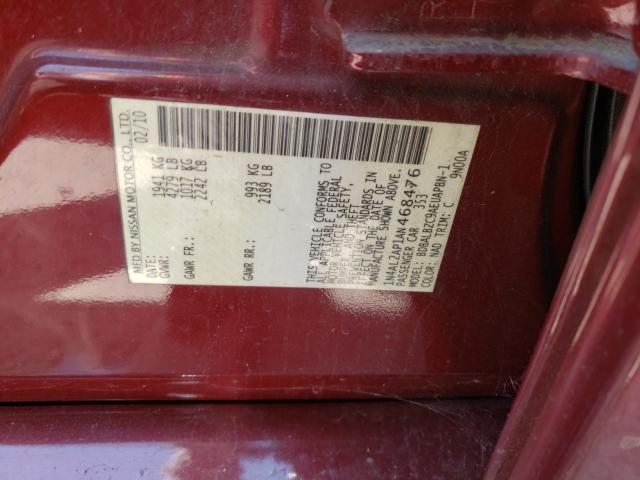 2010 NISSAN 240SX 1N4AL2AP1AN468476