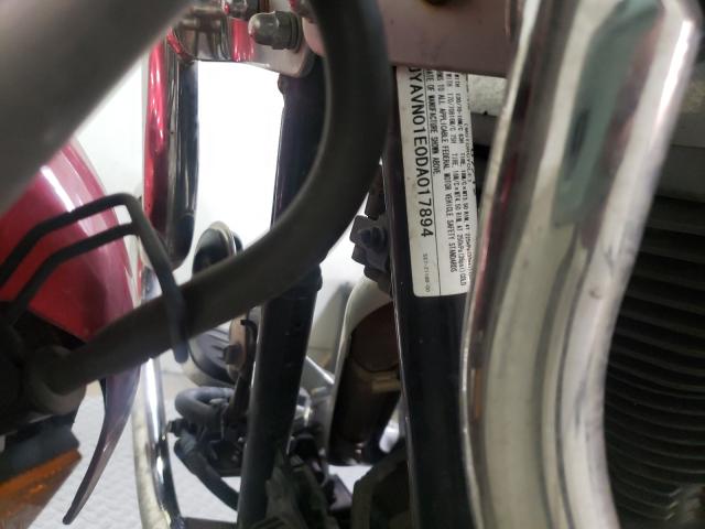 2013 YAMAHA XVS950 A JYAVN01E0DA017894