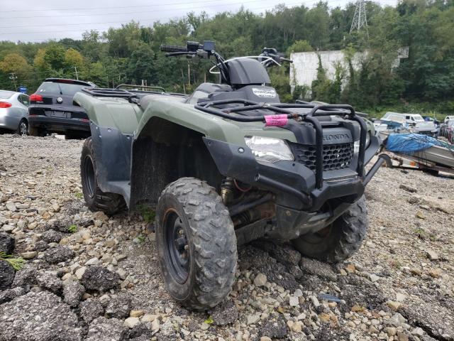 Salvage motorcycles for sale at West Mifflin, PA auction: 2016 Honda TRX420 FE