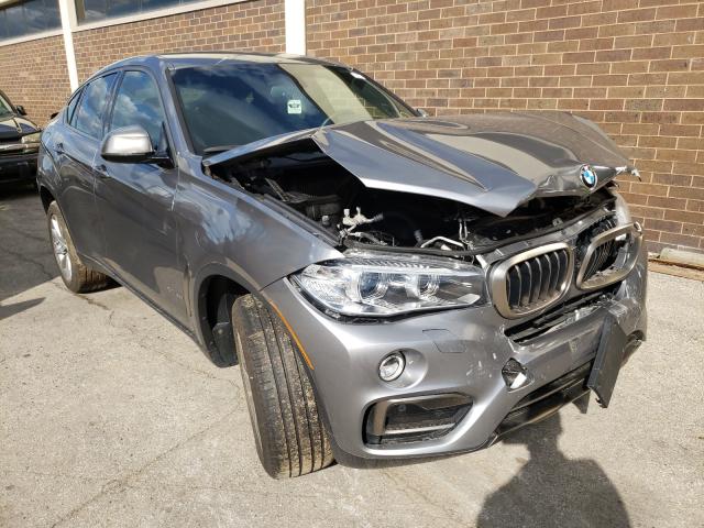 Salvage cars for sale at Wheeling, IL auction: 2017 BMW X6 XDRIVE3