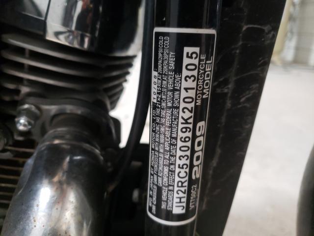 2009 HONDA VT750 C2 JH2RC53069K201305
