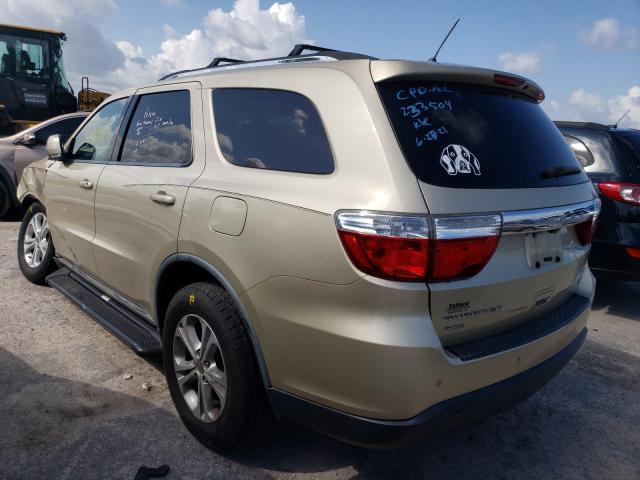 2012 DODGE DURANGO CR 1C4RDJDG7CC191413