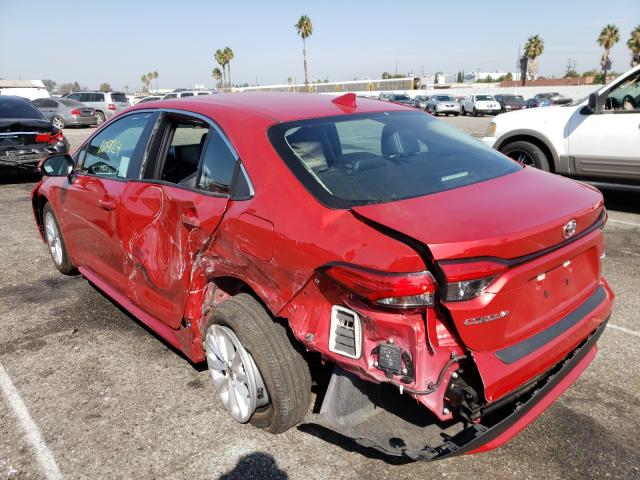 2020 TOYOTA COROLLA XL 5YFFPRAE7LP007994