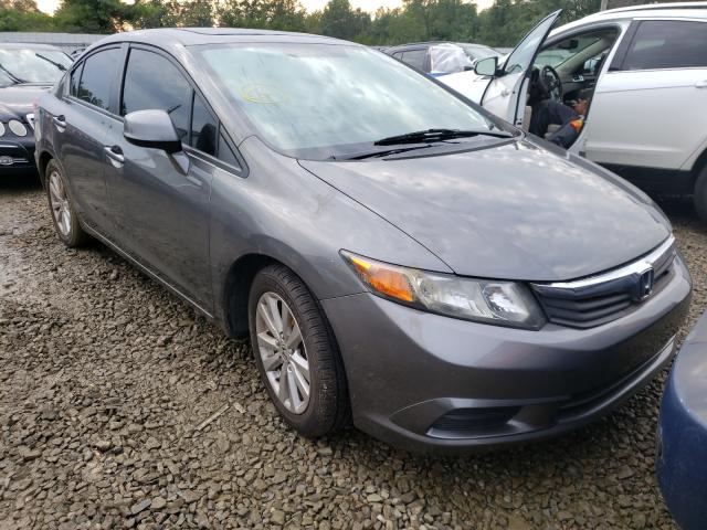Salvage cars for sale at York Haven, PA auction: 2012 Honda Civic EXL