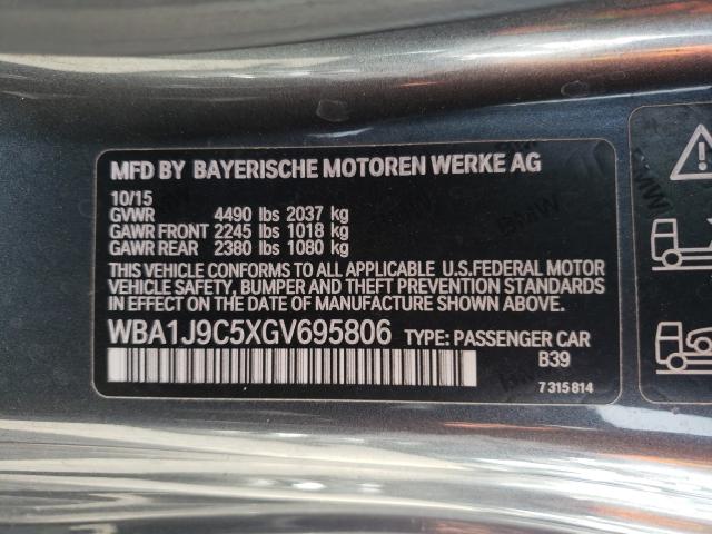 2016 BMW M235XI WBA1J9C5XGV695806
