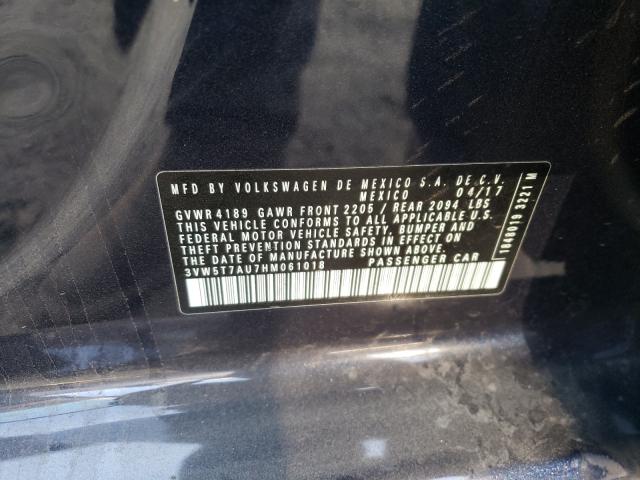 2017 VOLKSWAGEN GTI S 3VW5T7AU7HM061018