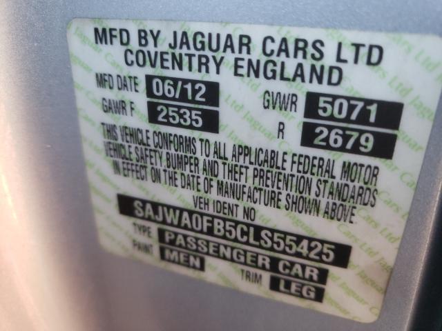 2012 JAGUAR XF SAJWA0FB5CLS55425
