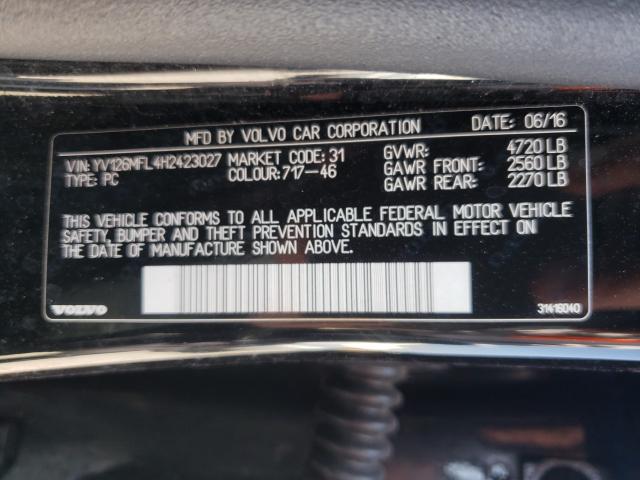 2017 VOLVO S60 YV126MFL4H2423027