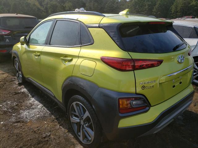 2020 HYUNDAI KONA LIMIT KM8K3CA50LU555177