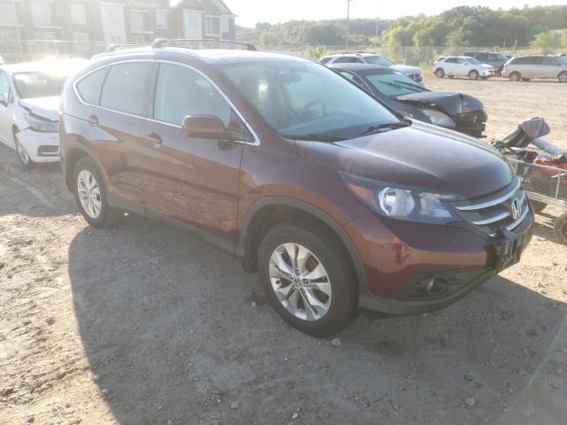 Salvage cars for sale from Copart Madison, WI: 2014 Honda CR-V EXL