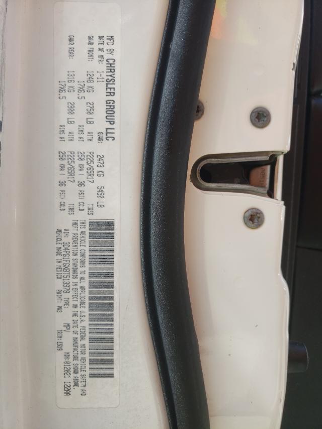 2011 DODGE JOURNEY MA 3D4PG1FGXBT513978