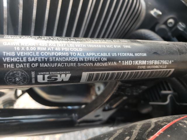 2015 HARLEY-DAVIDSON FLHXS STRE 1HD1KRM19FB679624
