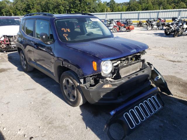 Salvage cars for sale from Copart Rogersville, MO: 2017 Jeep Renegade S