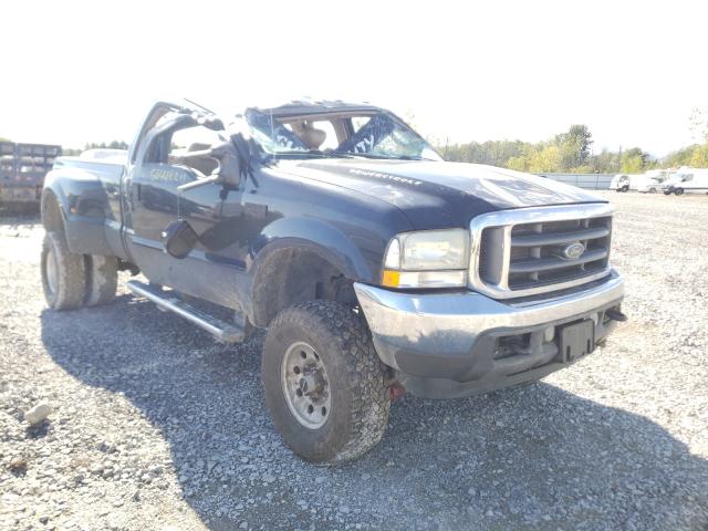 Salvage cars for sale from Copart Leroy, NY: 2004 Ford F350 Super