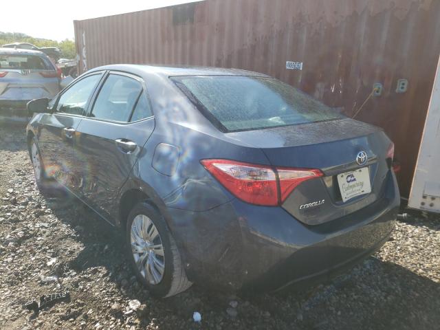  TOYOTA COROLLA 2017 Вугільний