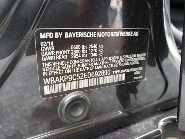 2014 BMW 550 XI WBAKP9C52ED692890