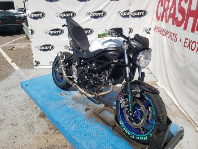 Salvage cars for sale from Copart Anthony, TX: 2017 Suzuki SV650