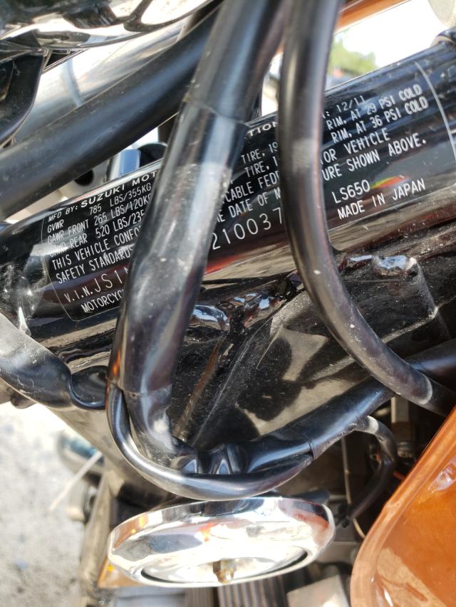 2012 SUZUKI LS650 JS1NP41A6C2100378