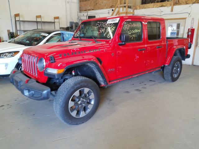 2020 JEEP GLADIATOR 1C6JJTBG8LL106400