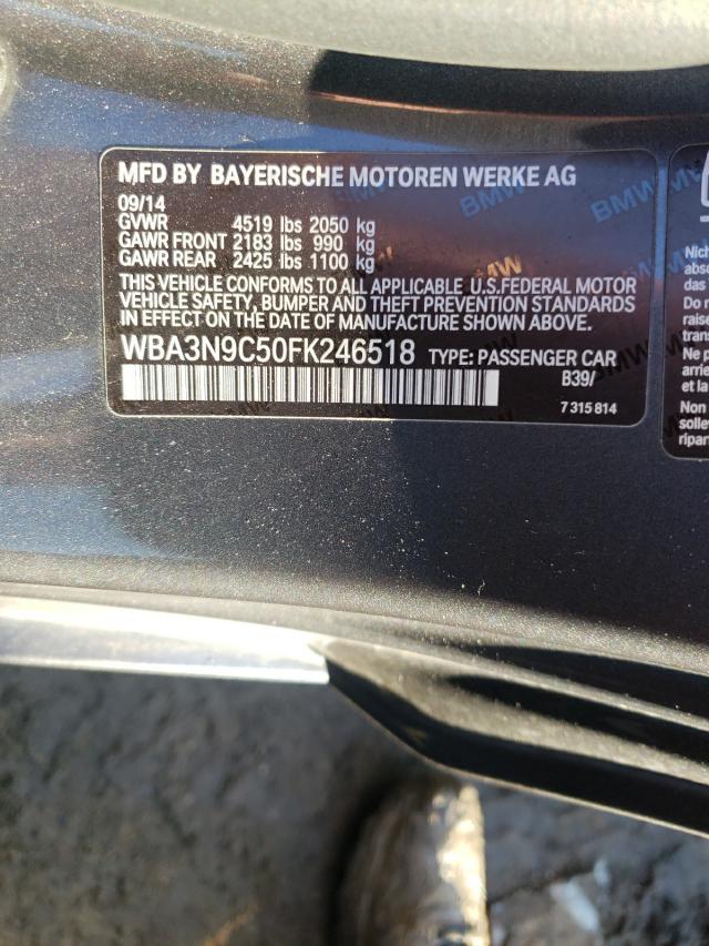 2015 BMW 428 XI WBA3N9C50FK246518