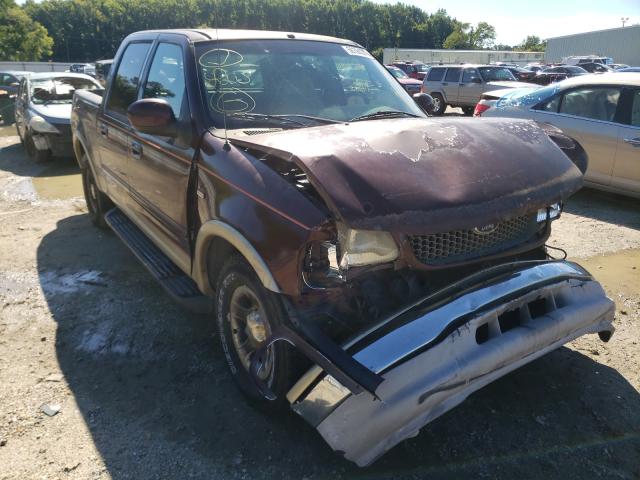 Salvage cars for sale from Copart Hampton, VA: 2001 Ford F150 Super