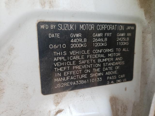 2011 SUZUKI KIZASHI SE JS2RE9A33B6110133