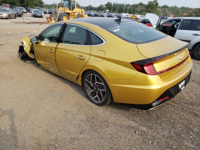 2021 HYUNDAI SONATA N L 5NPEK4JC2MH131830