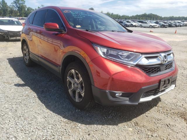 Salvage cars for sale from Copart Lumberton, NC: 2018 Honda CR-V EXL