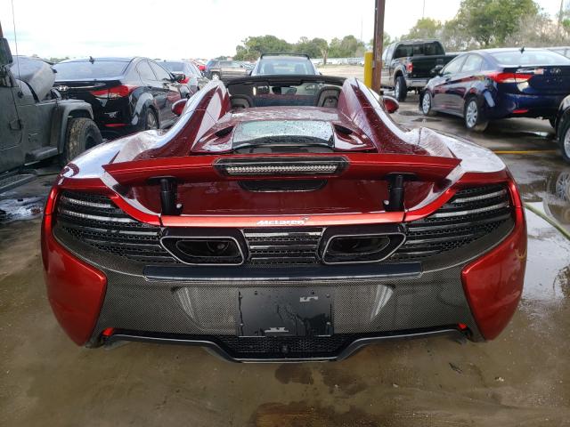 2015 MCLAREN AUTOMOTIVE 650S SPIDE SBM11FAA8FW004760