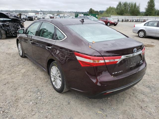2013 TOYOTA AVALON HYB 4T1BD1EB1DU018708