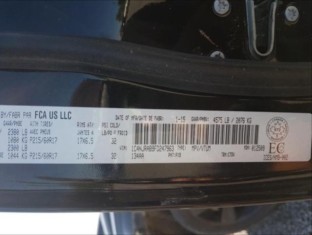 2015 JEEP PATRIOT 1C4NJRAB9FD247963