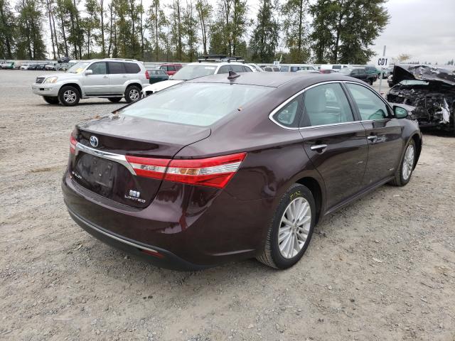 2013 TOYOTA AVALON HYB 4T1BD1EB1DU018708