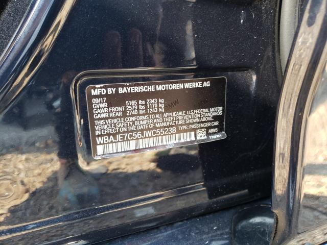 2018 BMW 540 XI - WBAJE7C56JWC55238