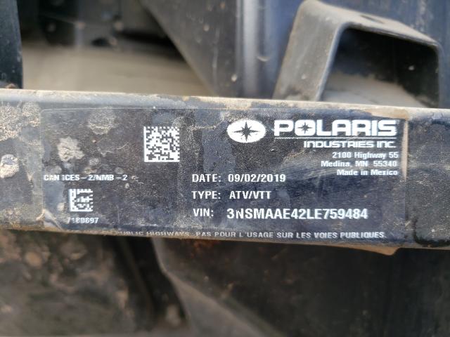 2020 POLARIS RANGER EV - 3NSMAAE42LE759484