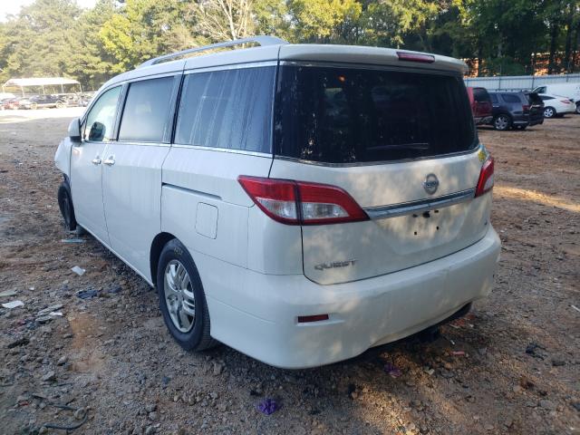 2012 NISSAN QUEST JN8AE2KP3C9032148