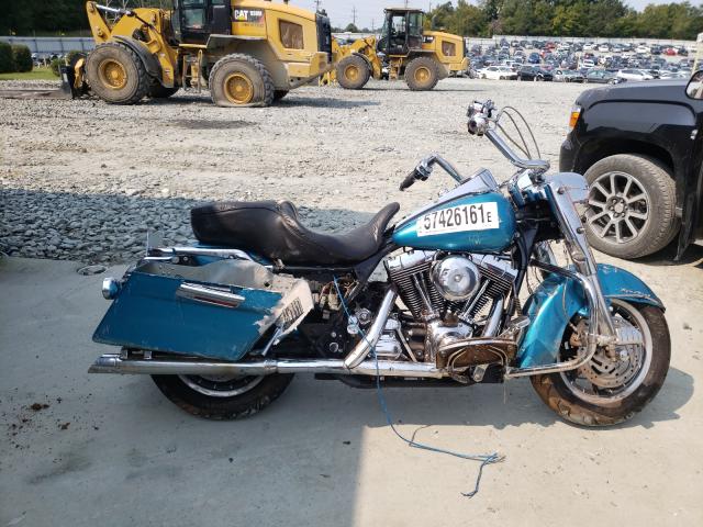 Salvage cars for sale from Copart Mebane, NC: 2001 Harley-Davidson Flhr