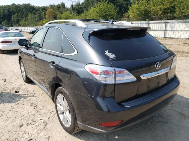 2011 LEXUS RX 450 JTJBC1BA1B2039681